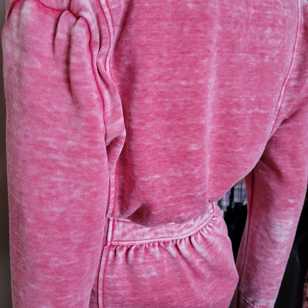 BLANC NOIR Unique Fleece Jacket SZ Small - Picture 5 of 7
